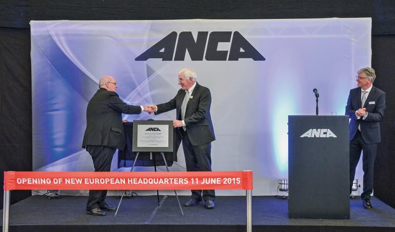 Anca eröffnet neue Europazentrale