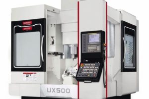 Mit dem Quaser UX 500 bietet die Hommel GmbH ein variabel einsetzbares 5-Achs-BAZ an