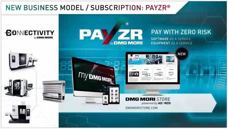DMG Mori startet mit Payzr Subscription-Geschäft für den Maschinenbau