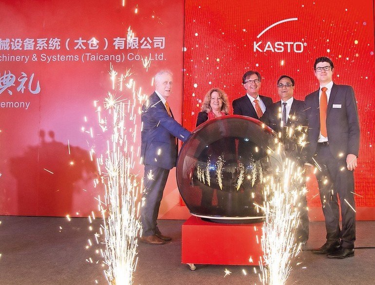 Kasto eröffnet Niederlassung in China