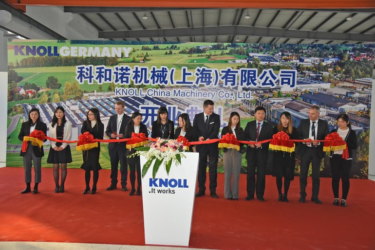 Knoll eröffnet neues Werk in China