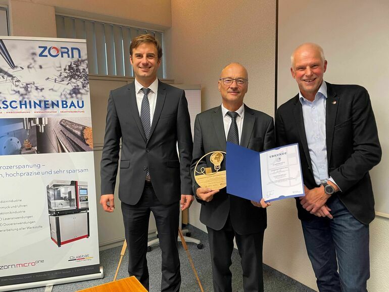 Maschinenbauer Zorn erhält Klimaschutzpreis des Landkreises Konstanz