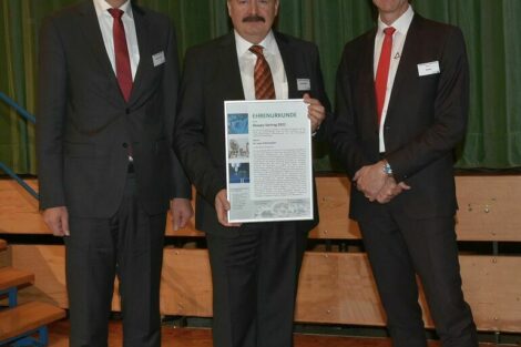 Der Skaupy-Preis für herausragende Leistungen in der Pulvermetallurgie geht an Dr. Uwe Schleinkofer